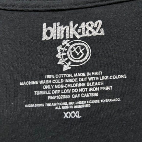 Blink 182 Marching Band Skeleton T-shirt size 3xl - Picture 4 of 4